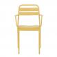 МЕТАЛЕН ГРАДИНСКИ СТОЛ ZAFIRA ЖЪЛТ