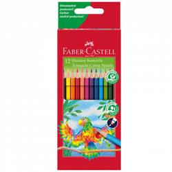 FABER-CASTELL  TRIANGULAR 12 