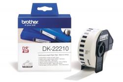  BROTHER DK22210 BK. ON W. 29MM
