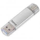   HAMA C-LAETA USB3.1+TYPE-C 128GB