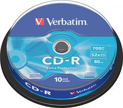 CD-R VERBATIM 700MB 52X  10 