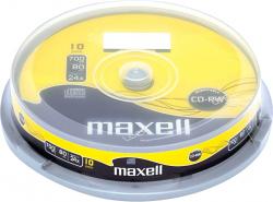 MAXELL CD-RW 700MB 24X  10 