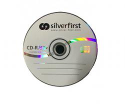 CD-R SILVER FIRST 700MB .100 
