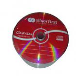 CD-R SILVER FIRST 700MB .25 