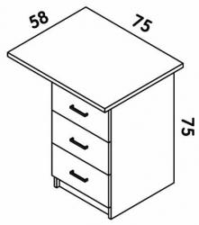 ���� �����+���������, 3 ����������, TEMPO 75/58/75