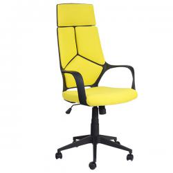 ДИРЕКТОРСКИ СТОЛ LARRA текстил СВЕТЛО ЗЕЛЕН ЧЕРНА БАЗА