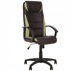 ДИРЕКТОРСКИ СТОЛ TOKYO ЕКО КОЖА ЧЕРЕН/РЕЗЕДА