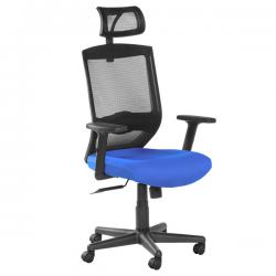 ДИРЕКТОРСКИ СТОЛ VERA 7518 ДАМАСКА СИН