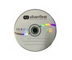 CD-R PRINTABLE SILVER FIRST 700MB .50