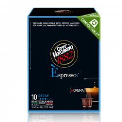   VERGNANO NESPRESSO DECAFF 10 .