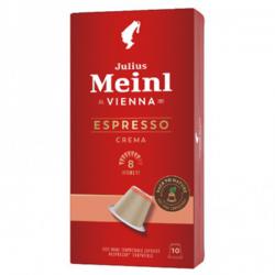 КАФЕ КАПСУЛИ JULIUS MEINL NESPRESSO ESPRESSO CREMA 10 БРОЯ