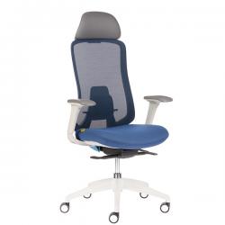 ЕРГОНОМИЧЕН СТОЛ DARIO МЕШ СИН