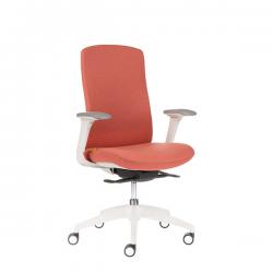 ЕРГОНОМИЧЕН СТОЛ EDWIN ДАМАСКА ЧЕРВЕН