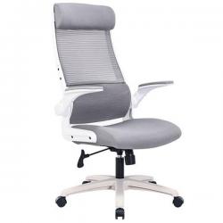 ЕРГОНОМИЧЕН СТОЛ NOVA TECH WHITE СИВ