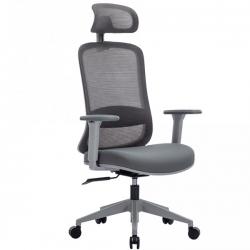 ЕРГОНОМИЧЕН СТОЛ FUSIОN GREY СИВ