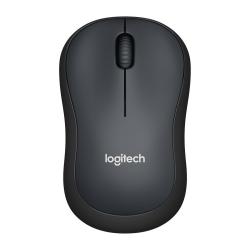 Logitech Wireless Mouse M220 Silent, black