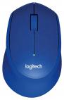 Logitech Wireless Mouse M330 Silent Plus, blue