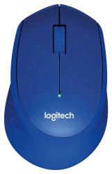 Logitech Wireless Mouse M330 Silent Plus, blue