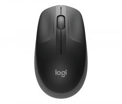 Logitech M190 Full-size Wireless Mouse - CHARCOAL - 2.4GHZ - N/A - EMEA - M190