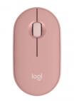 Logitech Pebble Mouse 2 M350s - TONAL ROSE - BT - N/A - EMEA-808 - DONGLELESS