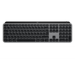 Logitech MX Keys for Mac Advanced Wireless Illuminated Keyboard - SPACE GREY - US INTL - 2.4GHZ/BT - N/A - EMEA