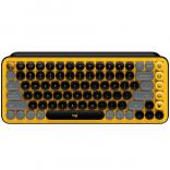 Logitech POP Keys Wireless Mechanical Keyboard With Emoji Keys - BLAST_YELLOW - US INT'L - INTNL