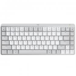 Logitech MX Mechanical Mini for Mac Minimalist Wireless Illuminated Keyboard - PALE GREY - US INT\'L - EMEA