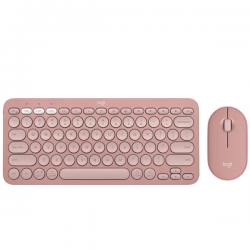 Logitech Pebble 2 Combo - TONAL ROSE - US INT\'L - 2.4GHZ/BT - N/A - INTNL-973 - UNIVERSAL