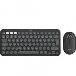 Logitech Pebble 2 Combo for Mac - TONAL GRAPHITE - US INT'L - BT - N/A - INTNL-973 - MAC